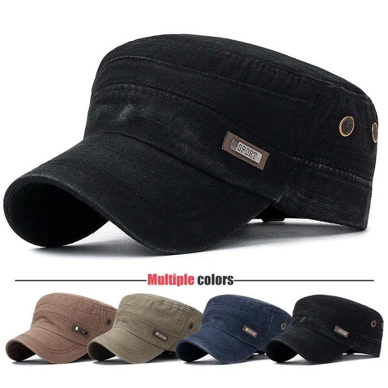Snapback Hat Flat - العسكرية كاديت قبعة مسطحة موضة الملابس