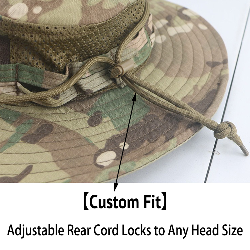 قبعة بوني تكتيكية كبيرة الحجم  - مراجعة Boonie Hat Tactical وسعره