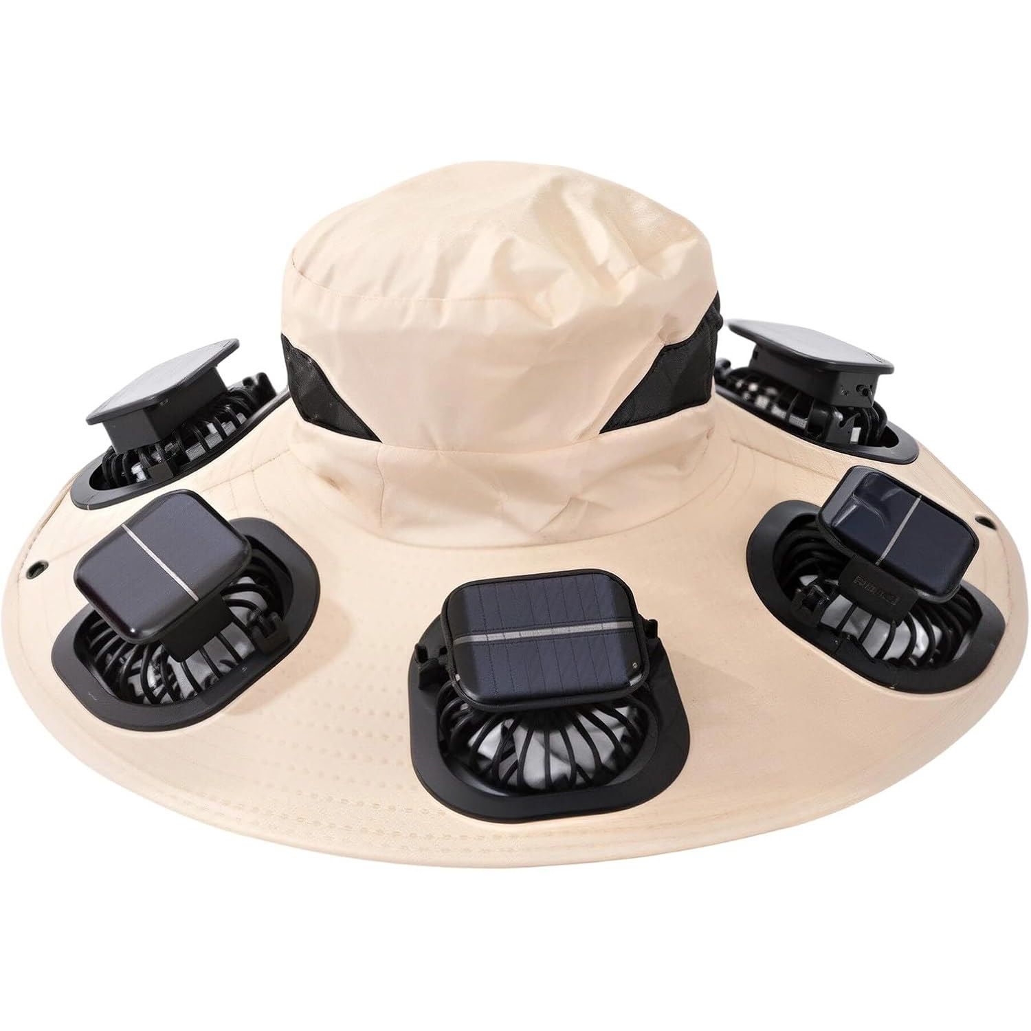 قبعة شمسية بـ 6 مراوح للرجال ل - مراجعة Sun Hat Wide Brim وسعره