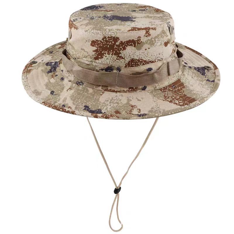 قبعة دلو خارجية سميكة مموهة تك - مراجعة Boonie Hat Tactical وسعره
