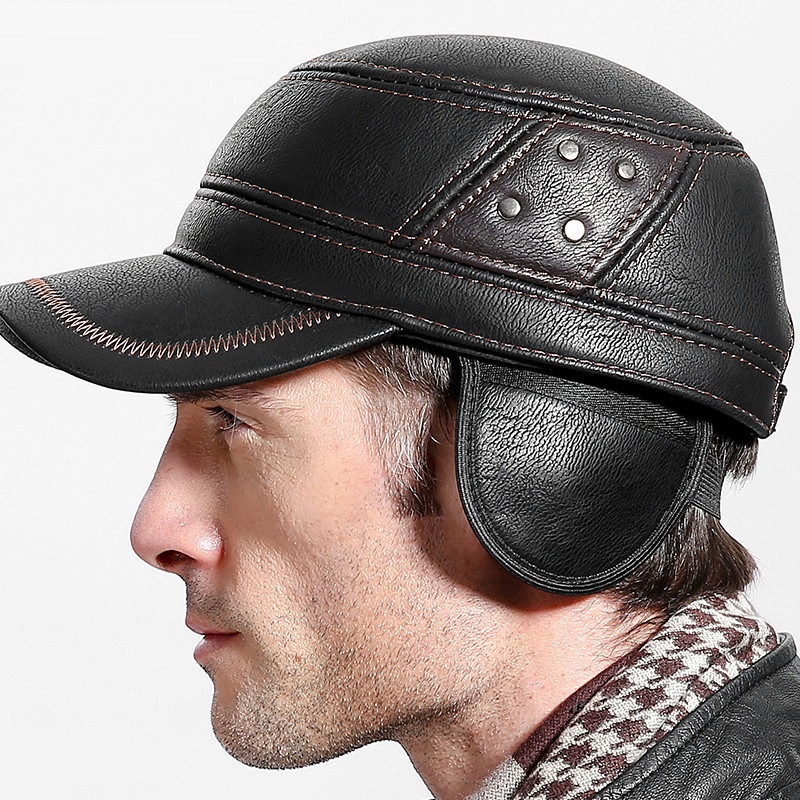 جلد البقر جلد طبيعي قبعات البي - مراجعة Baseball Cap Structured وسعره