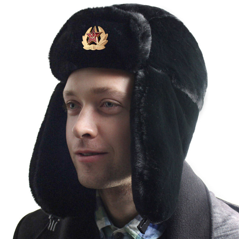 القبعات الروسية Ushanka جندي ا - مراجعة Trapper Hat Ear Flap وسعره