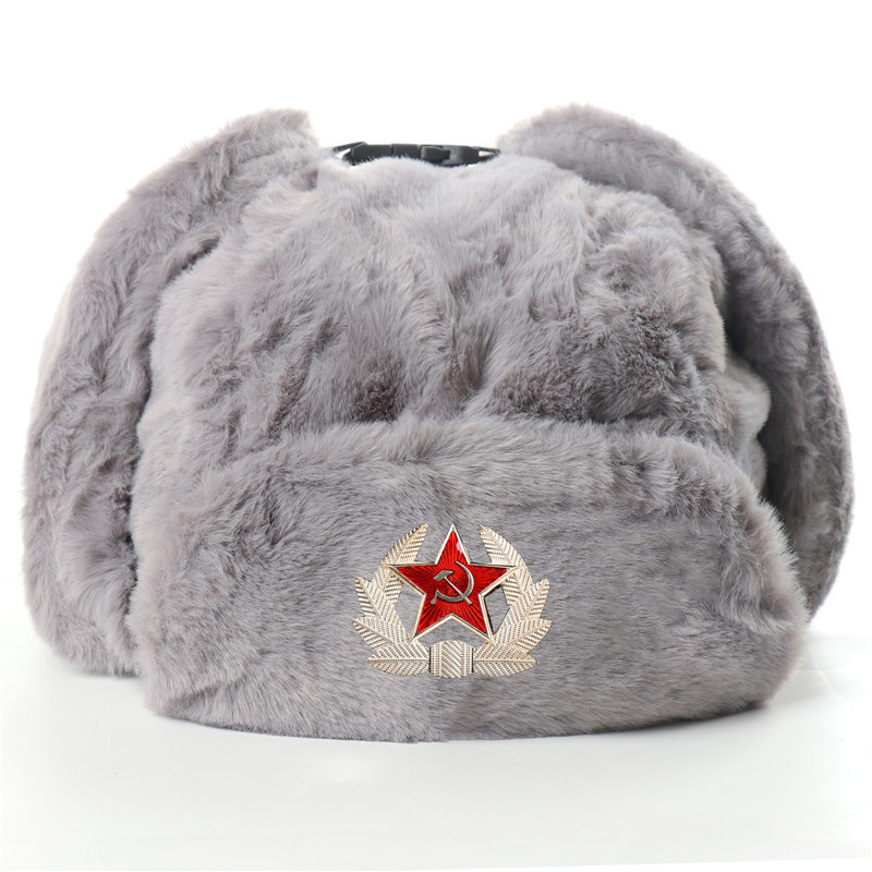 القبعات الروسية Ushanka جندي ا - مراجعة Trapper Hat Ear Flap وسعره