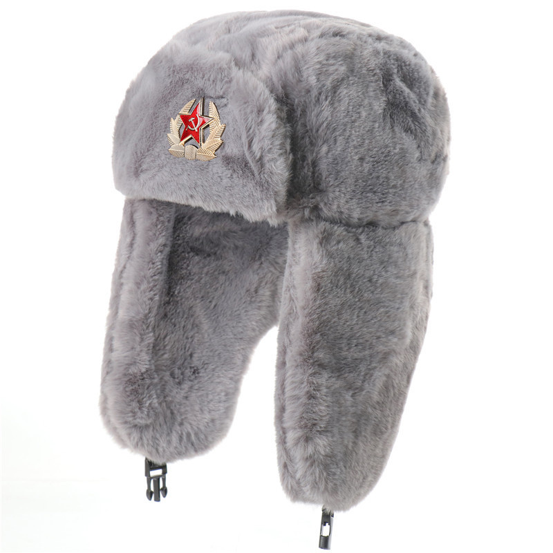القبعات الروسية Ushanka جندي ا - مراجعة Trapper Hat Ear Flap وسعره