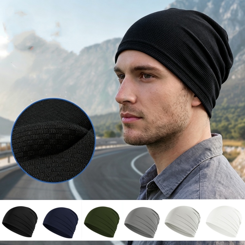 قبعة صيفية سريعة الجفاف وقابلة - مراجعة Skull Cap Helmet Liner وسعره