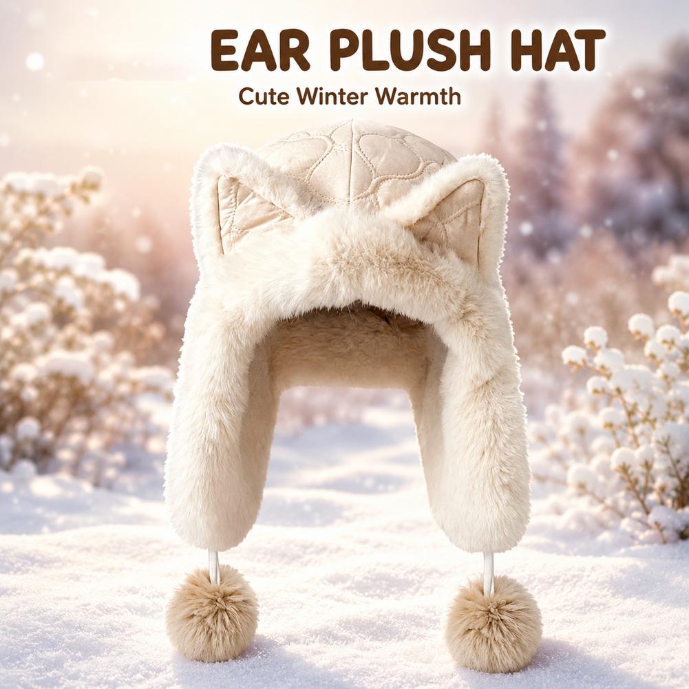 قبعة شتوية من الفرو على شكل أذ - مراجعة Winter Trapper Hat وسعره