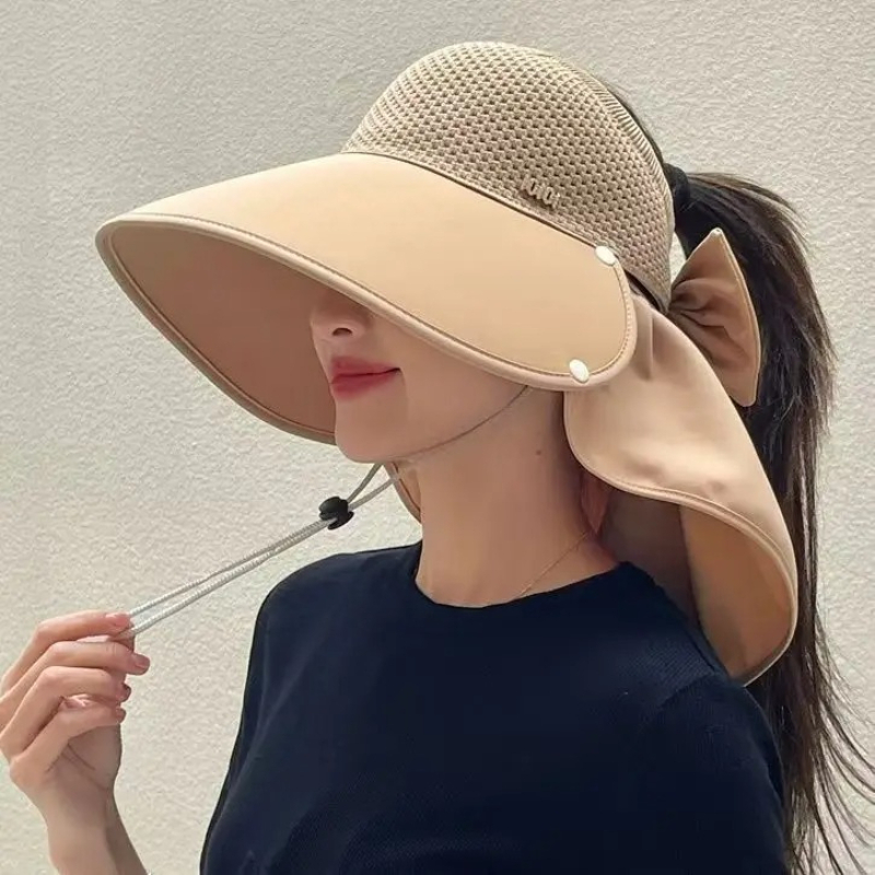 قبعة صيفية نسائية واسعة الحواف - مراجعة Sun Hat Wide Brim وسعره