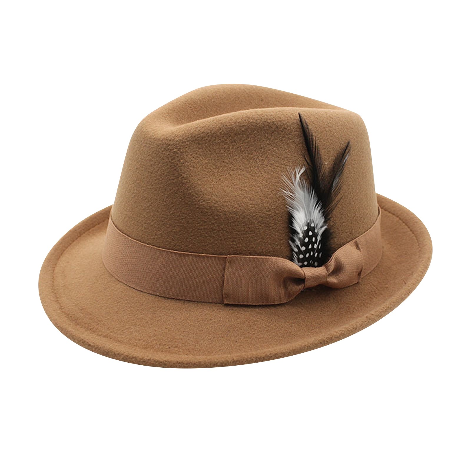 قبعة فيدورا كلاسيكية للنساء وا - مراجعة Fedora Hat Wool وسعره
