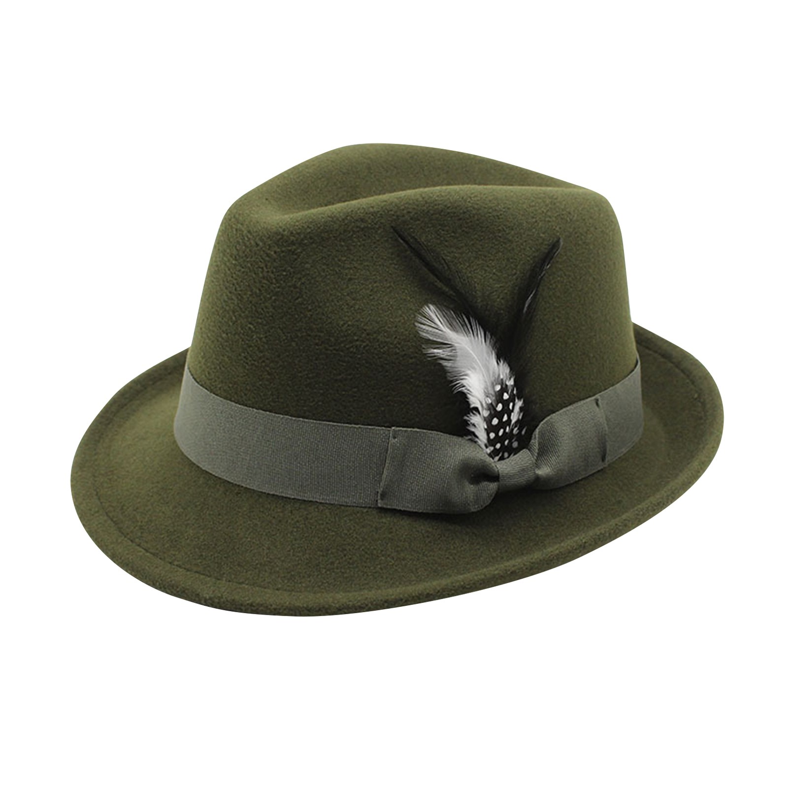 قبعة فيدورا كلاسيكية للنساء وا - مراجعة Fedora Hat Wool وسعره