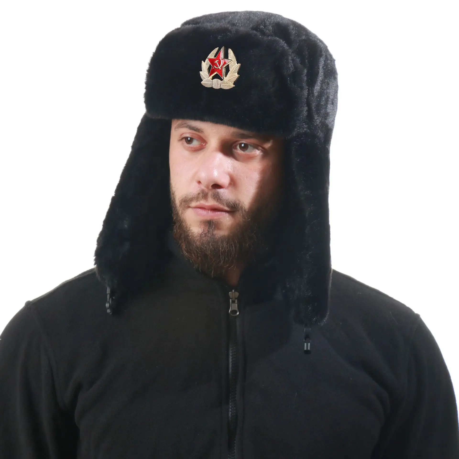السوفياتي شارة Ushanka الرجال  - مراجعة Winter Trapper Hat وسعره
