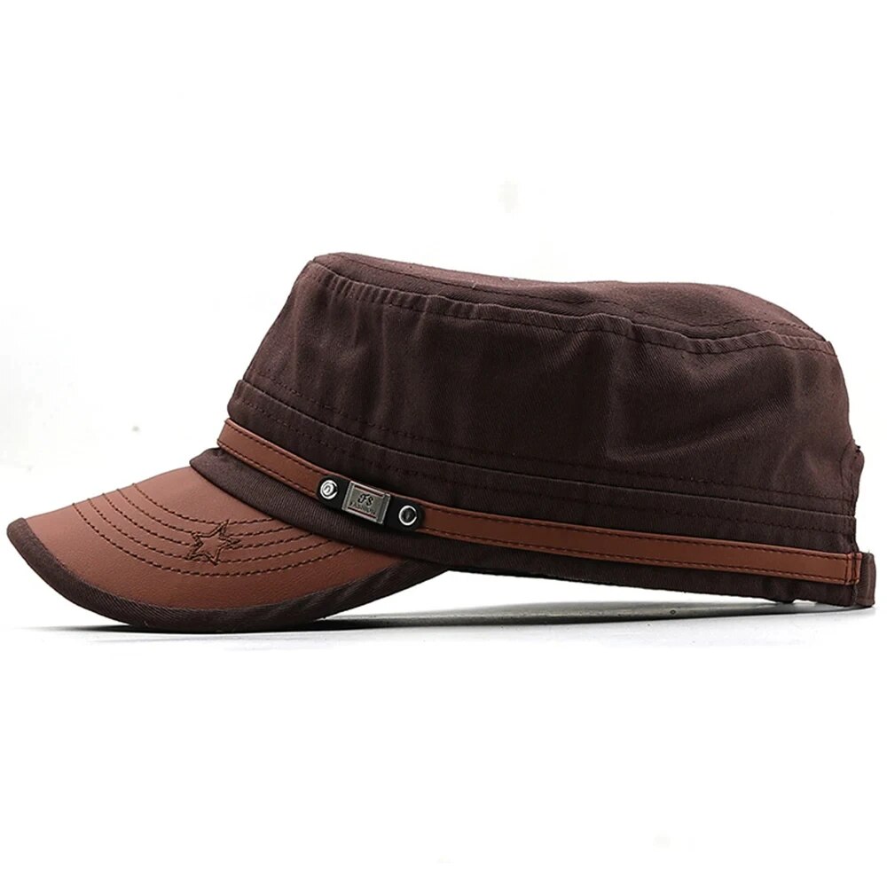 عادية كاديت قبعة رجل قبعات مسط - مراجعة Snapback Hat Flat وسعره