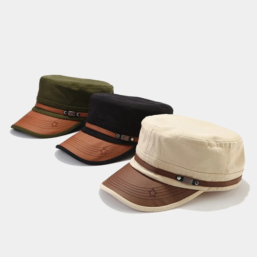 عادية كاديت قبعة رجل قبعات مسط - مراجعة Snapback Hat Flat وسعره