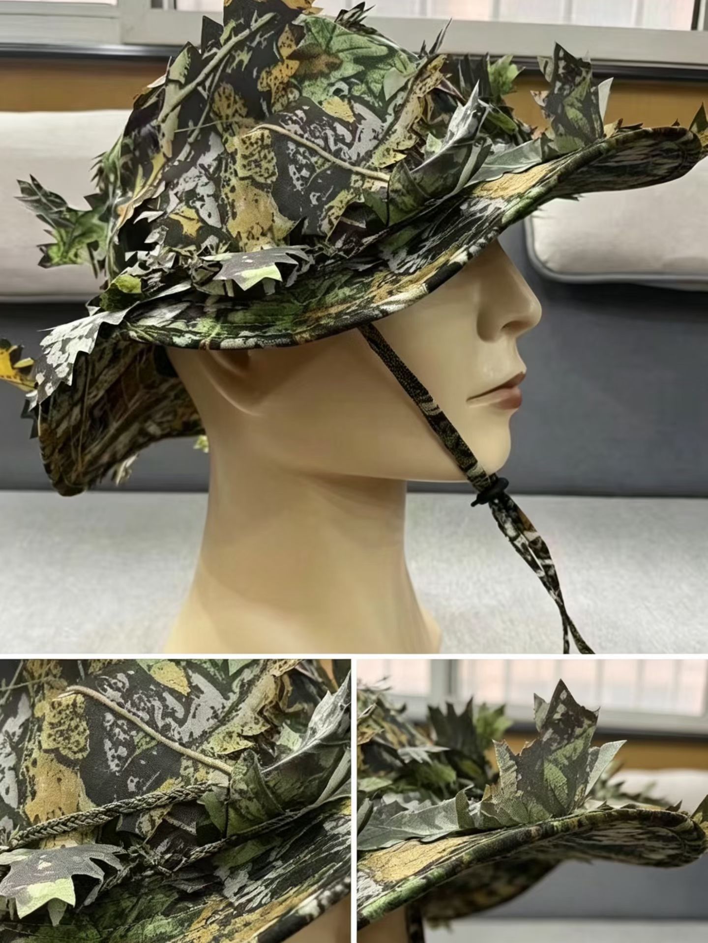 قبعات بوني رجالية مموهة بتصميم - مراجعة Boonie Hat Tactical وسعره