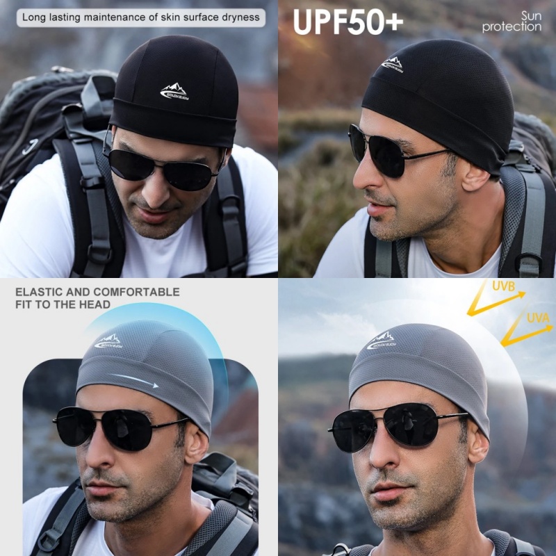 قبعة صيفية من الحرير الجليدي س - مراجعة Skull Cap Helmet Liner وسعره