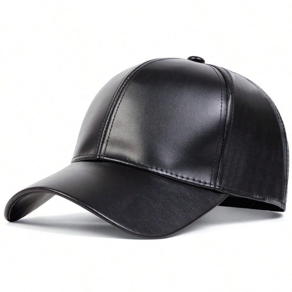 قبعة بيسبول عصرية من الجلد الص - مراجعة Baseball Cap Structured وسعره